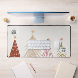 Niedliche Weihnachtsbaumen Schreibtisch Mat Mouse  Schreibtischunterlage