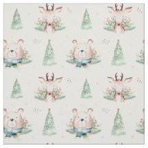 Niedliche Weihnachtsbaumen Waldbären & Hirsche