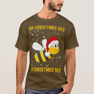 Niedliche Weihnachtsbumble Bee Oh Christmas Tree J T-Shirt