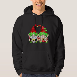 Niedliche Weihnachtselfen Weihnachtsgnoma Hoodie