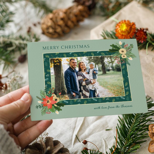 Niedliche Weihnachtsfeier 1 Foto Feiertagskarte (Von Creator hochgeladen)