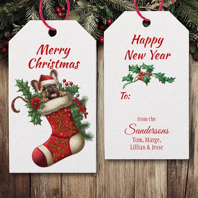 Niedliche Weihnachtsfeier Geschenkanhänger (Von Creator hochgeladen)