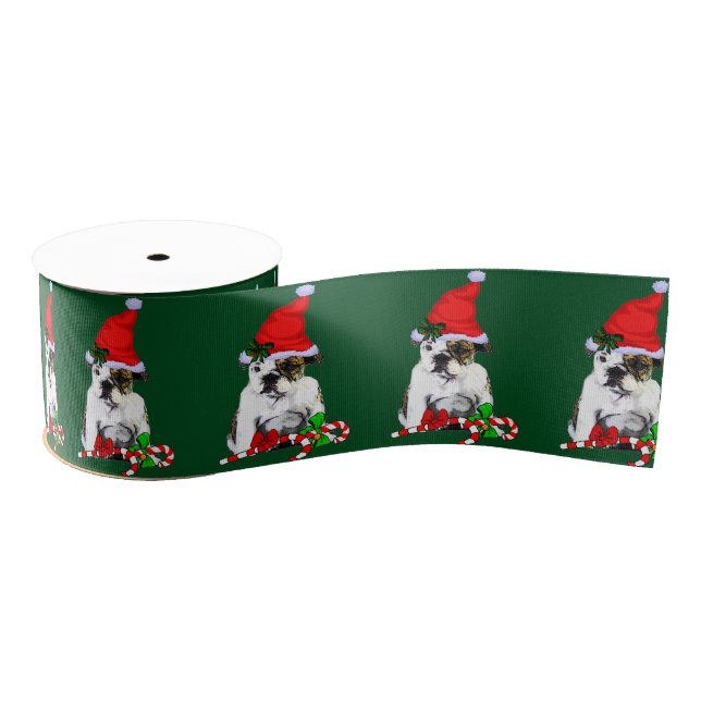 Niedliche Weihnachtsfeier Ripsband (Spule)