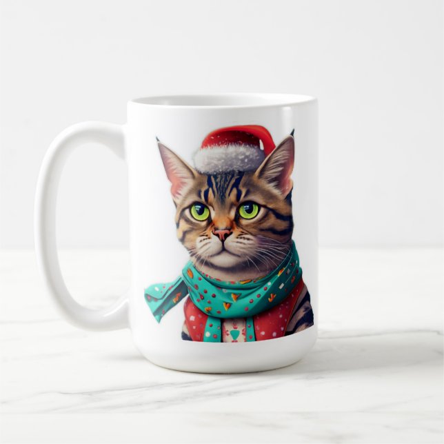 Niedliche Weihnachtsfeier Tasse (Links)
