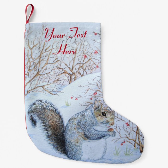 niedliche Weihnachtsfeiern Kleiner Weihnachtsstrumpf (Vorderseite)