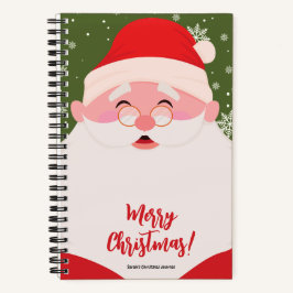 Niedliche Weihnachtsfeiertage Notizbuch