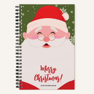 Niedliche Weihnachtsfeiertage Notizbuch