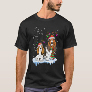 Niedliche Weihnachtsfeiertage Weihnachtsmannmützen T-Shirt