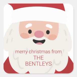 Niedliche Weihnachtsgeschenke - Aufkleber für Weih