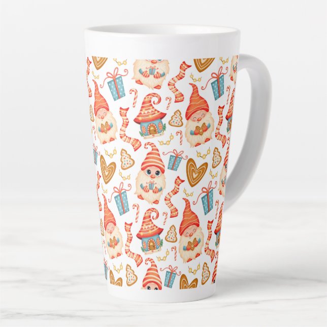 Niedliche Weihnachtsglocken Milchtasse (Rechte Ecke)