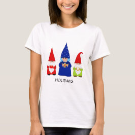 Niedliche Weihnachtsgnomen T-Shirt