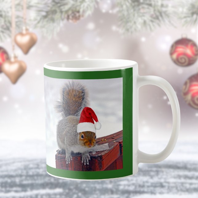 Niedliche Weihnachtshörnchen-Tasse Kaffeetasse (Von Creator hochgeladen)
