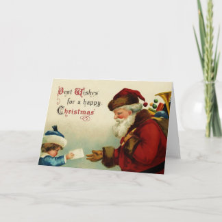Niedliche Weihnachtskarte Feiertagskarte