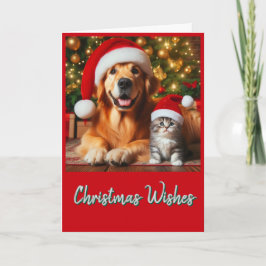 Niedliche Weihnachtskarte Karte