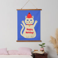 Niedliche Weihnachtskatze Custom