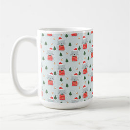 Niedliche Weihnachtskatzen Kaffeetasse