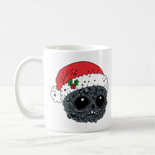 Niedliche Weihnachtskohle Kaffeetasse