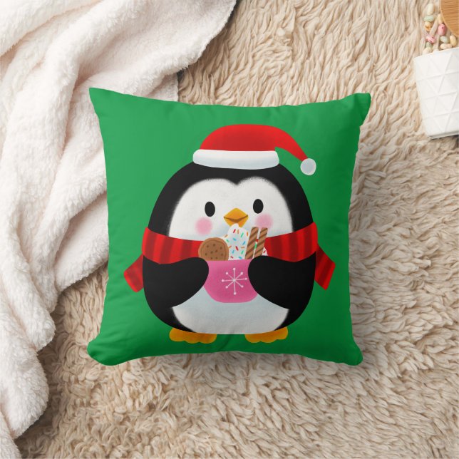 Niedliche Weihnachtskuchelkids nach Maß Kissen (Decke)