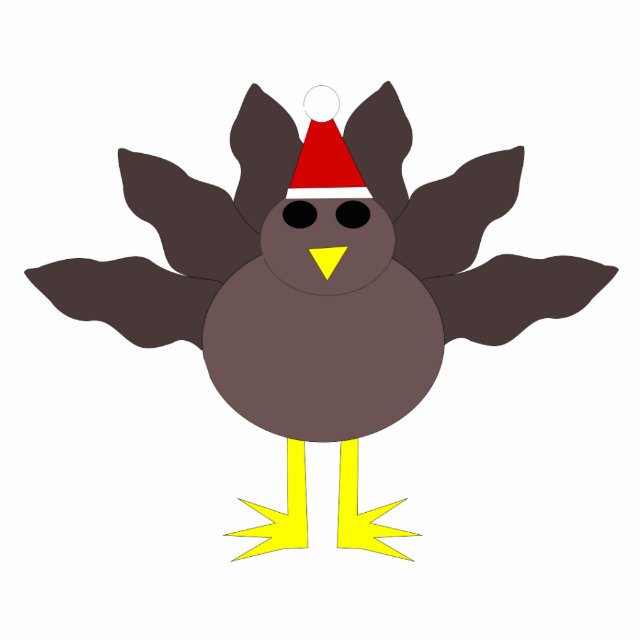 Niedliche Weihnachtskunst in Form einer Akrylskulp Freistehende Fotoskulptur (Vorne)