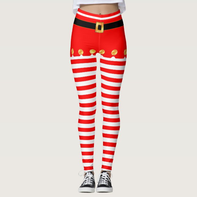 Niedliche WeihnachtsLeggings Leggings (Vorderseite)