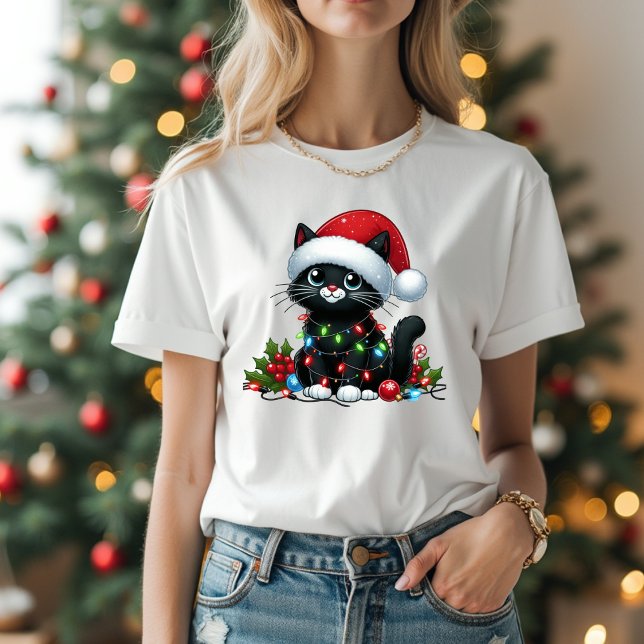niedliche Weihnachtslichter T-Shirt (Von Creator hochgeladen)