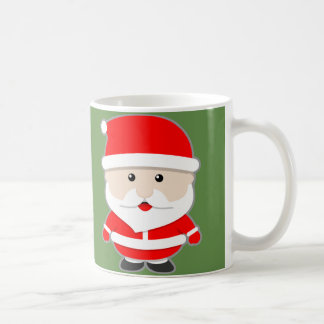 Niedliche Weihnachtsmann-Tasse Kaffeetasse