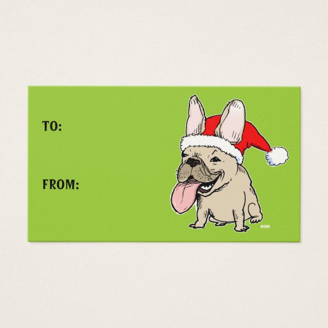 Niedliche Weihnachtsmarken (Vorderseite)