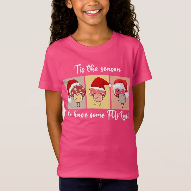Niedliche Weihnachtsmeistersaison für EINIGE FUN-G T-Shirt (Vorderseite)