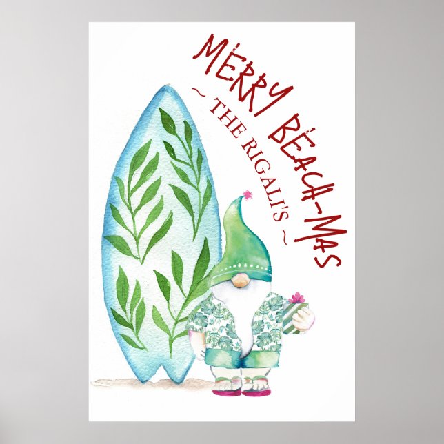Niedliche Weihnachtsposter 24x36 Poster (Vorne)