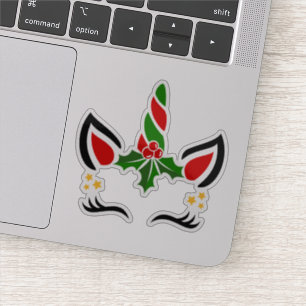 Niedliche Weihnachtsschmuck mit Individuelle Name Aufkleber