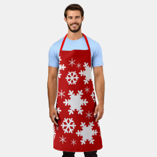 Niedliche Weihnachtsschneeflocke Schürze! Schürze