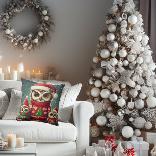 Niedliche Weihnachtsschwärme Kissen
