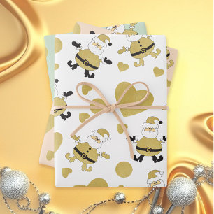 Niedliche Weihnachtsstimmung Geschenkpapier Set