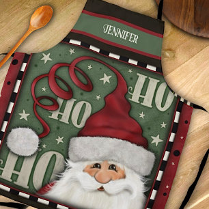 Niedliche Weihnachtsweihnachtsbrille Schürze