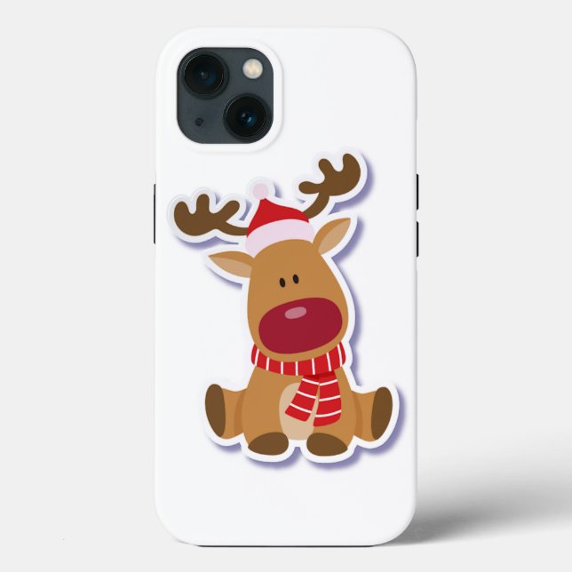 Niedliche Weihnachtswild  Case-Mate iPhone Hülle (Rückseite)