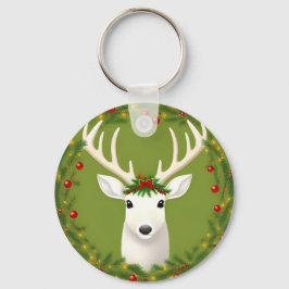 Niedliche Weihnachtswild Schlüsselanhänger