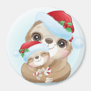 Niedliche Weihnachtszeitschrift Magnet