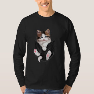 Niedliche weiße Katzen T-Shirt