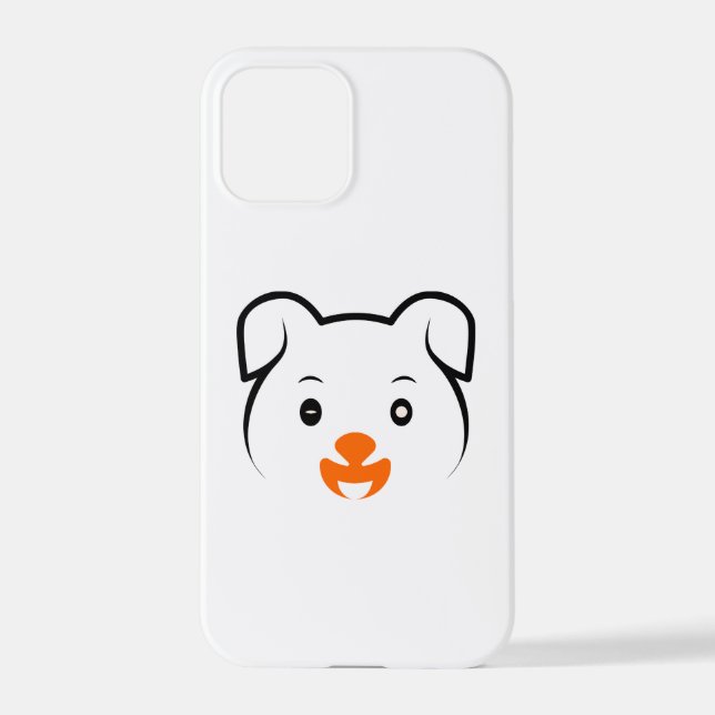 Niedliche Welpe iPhone 12 Pro Hülle (Rückseite)