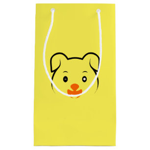 Niedliche Welpe Kleine Geschenktüte