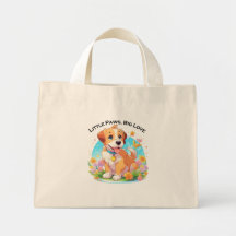 Niedliche Welpe Kleine Paws Big Liebe