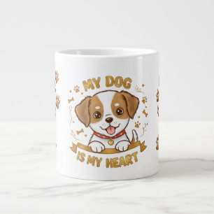 Niedliche Welpe - Mein Hund ist meine Tasse für He