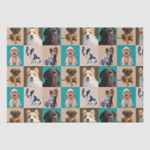 Niedliche Welpen Geschenk für Hunde Liebhaber Tier Seidenpapier