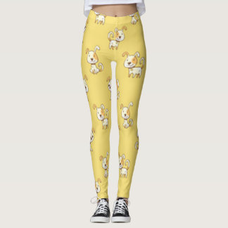 Niedliche Welpen Leggings