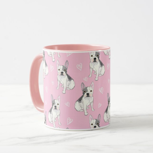 Niedliche Welpen Tasse (Vorderseite Links)