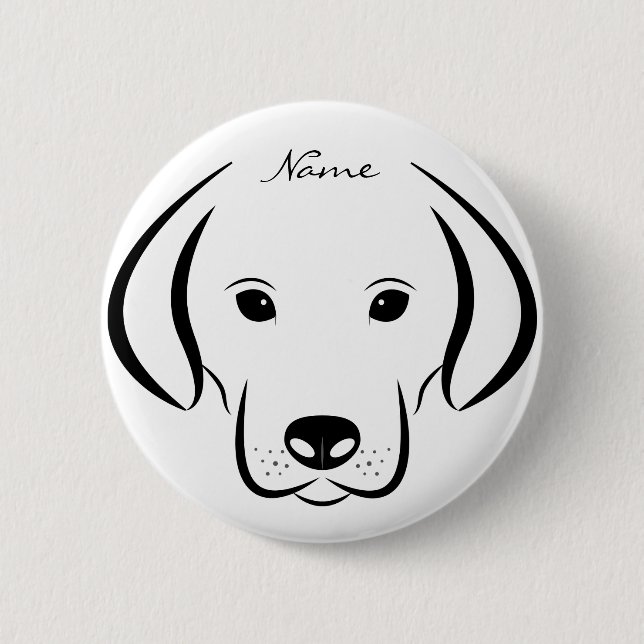 Niedliche WelpenwandThunder_Cove Button (Vorderseite)