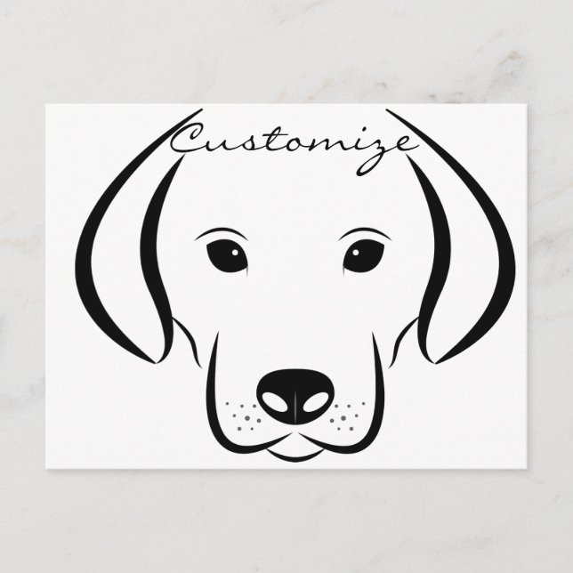 Niedliche WelpenwandThunder_Cove Postkarte (Vorderseite)