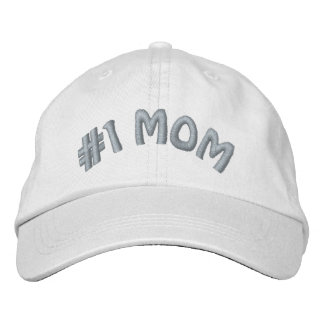 Niedliche Weltbeste Nummer 1 Mama Bestickte Baseballkappe