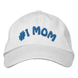 Niedliche Weltbeste Nummer 1 Mama Bestickte Baseballkappe