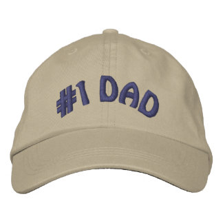 Niedliche Weltbeste Nummer 1 Vater Bestickte Baseballkappe